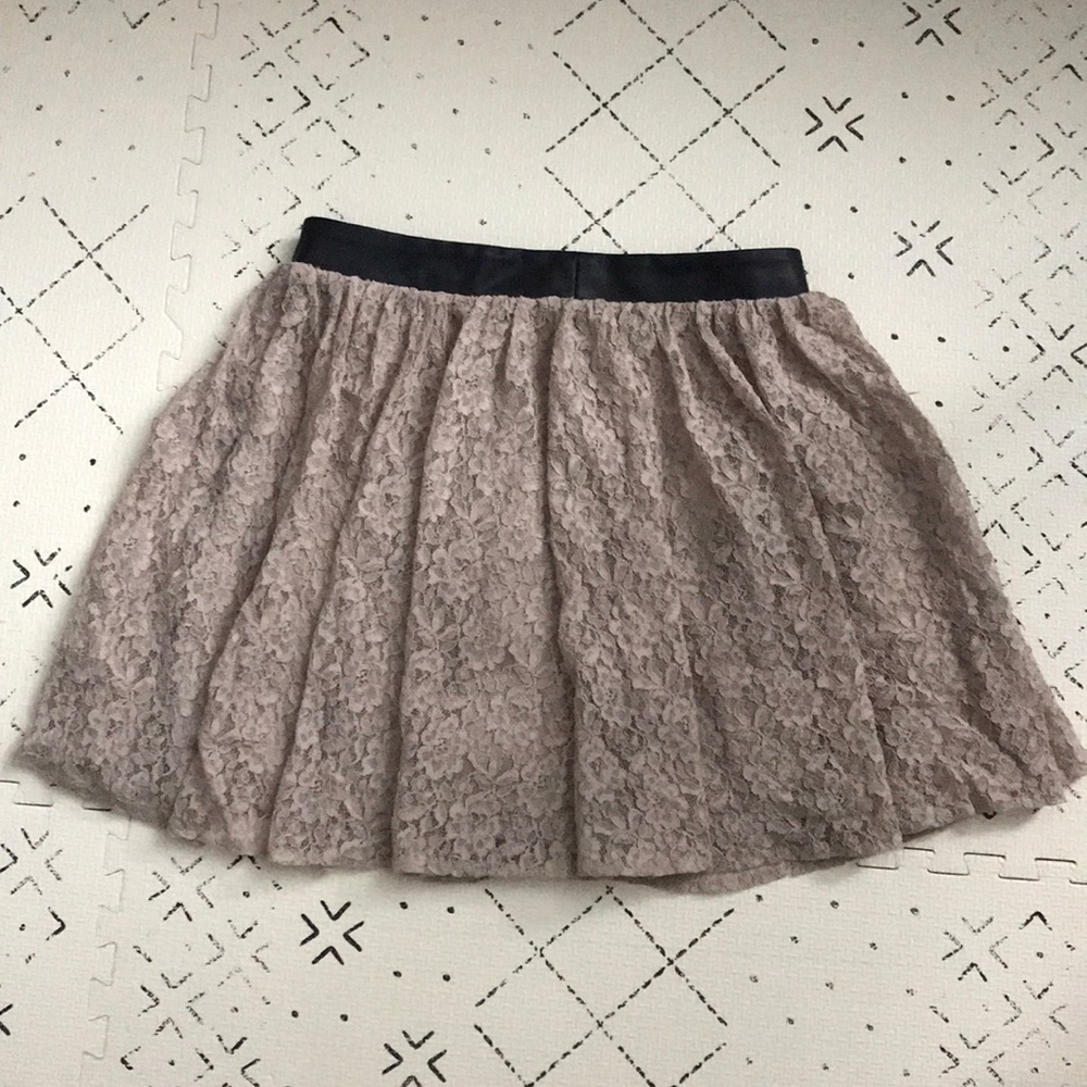 Forever 21 Lace Skater Skirt